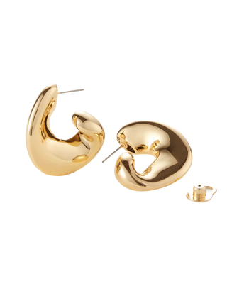 Jenny Bird Gigi Small Hoops, Gold