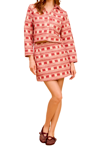 OBL Delia Skirt, Cabin Loom