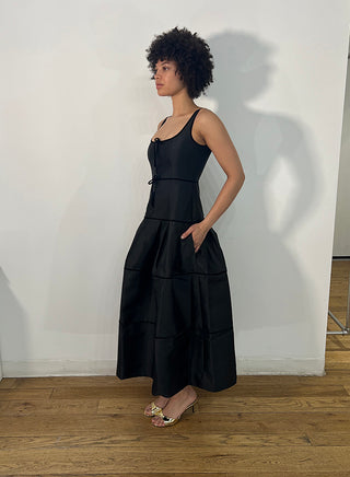 Hunter Bell Arlington Dress, Noir