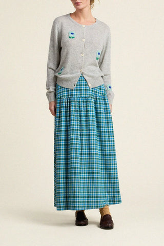 Trovata Lydia Skirt, Fogline Plaid