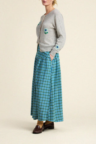 Trovata Lydia Skirt, Fogline Plaid