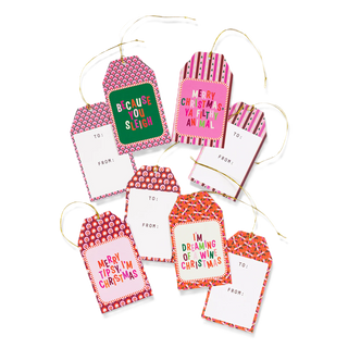 Furbish Studio Gift Tag Set, Booze