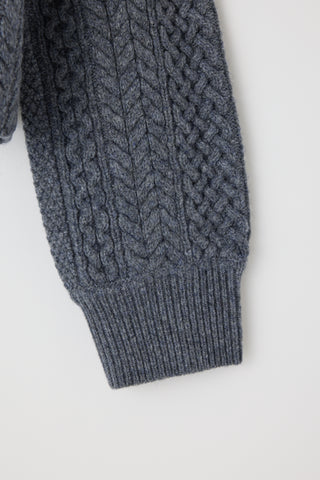 Moussy Vintage MV Panel Cable Po, Gray