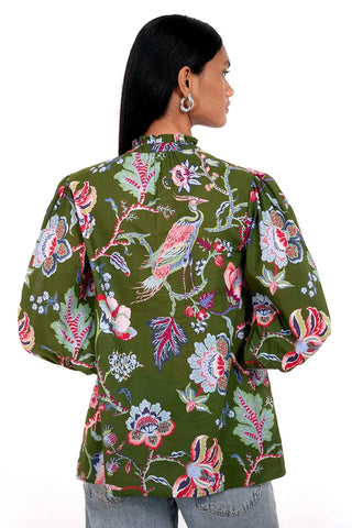 Banjanan Lorna Top, Moss