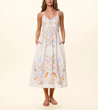 Cleobella Maryam Midi Dress, Goleta Print
