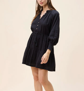 Cleobella Meadow Mini Dress, Black