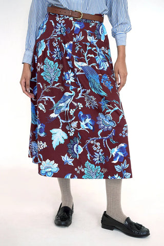 Banjanan Melodie Skirt, Cordovan