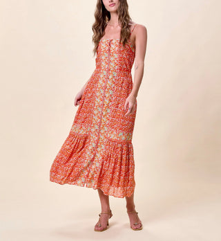 Cleobella Miralani Midi Dress, Solara Print
