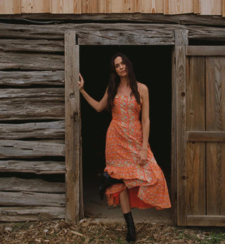 Cleobella Miralani Midi Dress, Solara Print