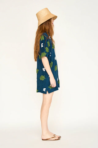 Mirth Lanai Terry Dress, Adriactic Fig