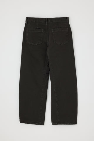 Moussy Vintage Pomonok Gusset Cargo, Light Black