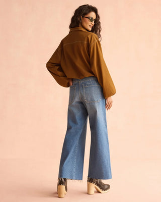 Omika Nero Blouse, Solid Cinnamon