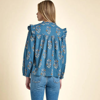 Pink Chicken Misha Top, Balsam Dewdrop
