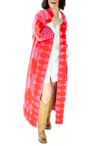 Eleanor James Caption Duster, Cherry Bomb