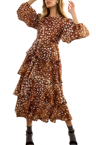 TS Hunter Bell Chelsea Dress, Dappled Doe
