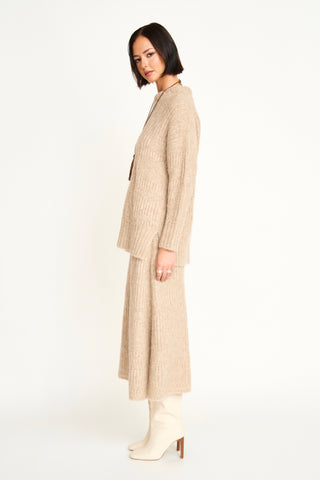 Mirth Salida Pullover Sweater, Wheatfield