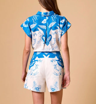 Cleobella Simone Blouse, Celestia Print