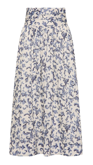 Posse Rue Skirt, Blue Baroque