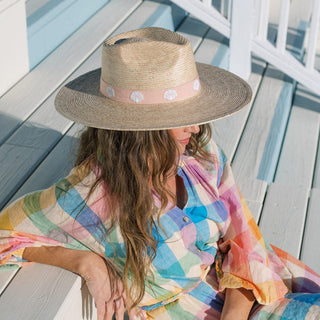 Sunshine Tienda Palm Hat, Shell Haven