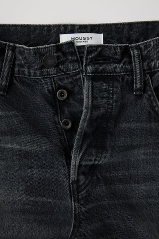 Moussy Vintage Redhook Remake Flare, Light Black