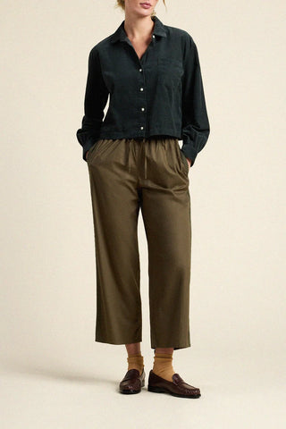 Trovata Nessa Shirt, Deep Teal Cord