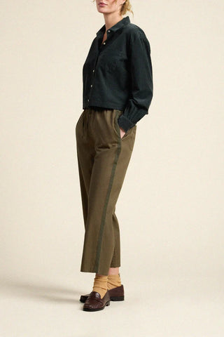 Trovata Nessa Shirt, Deep Teal Cord