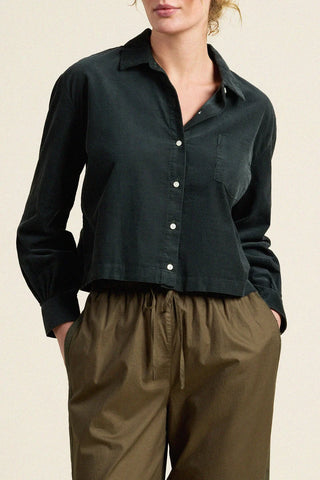 Trovata Nessa Shirt, Deep Teal Cord