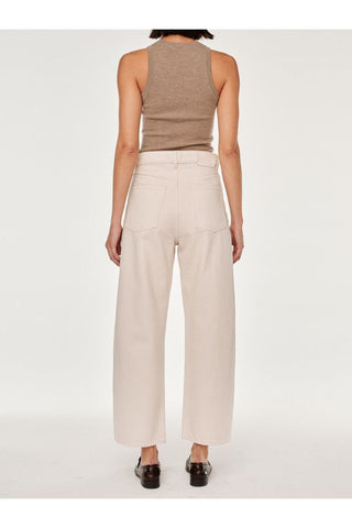 DL1961 Taylor Barrel Ultra High Rise Crop, Flax
