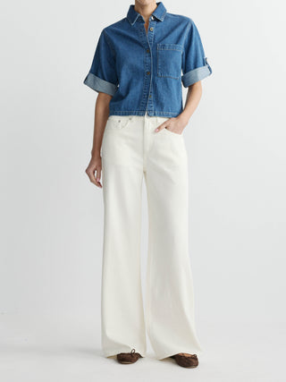 DL1961 Montauk Cuffed Sleeve Shirt, North Beach