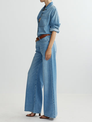 DL1961 Addison Overshirt, Riverbank