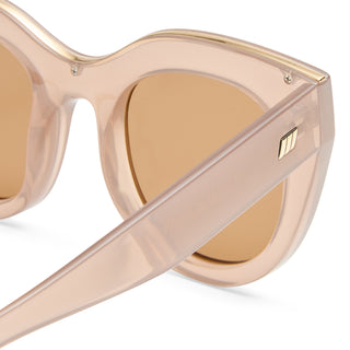 Le Specs Air Heart Sunglasses, Mink