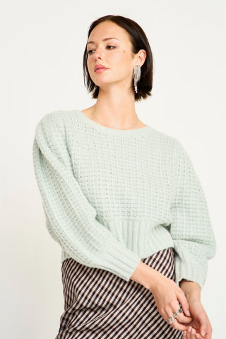 Mirth Valmorel Knit Pullover, Cloud