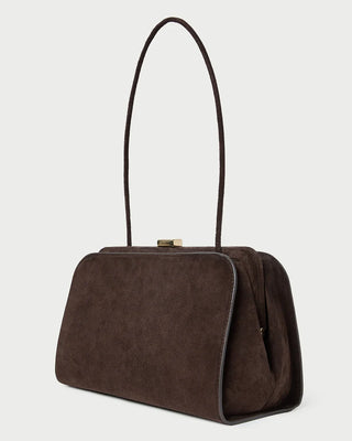 Loeffler Randall Zella Covered Frame Clutch, Tmoro