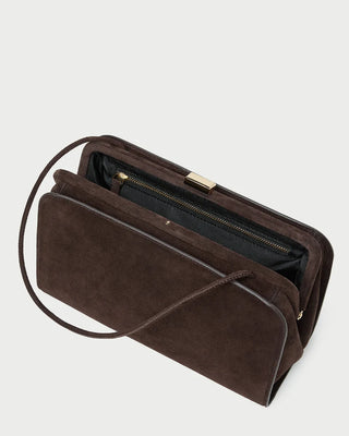 Loeffler Randall Zella Covered Frame Clutch, Tmoro